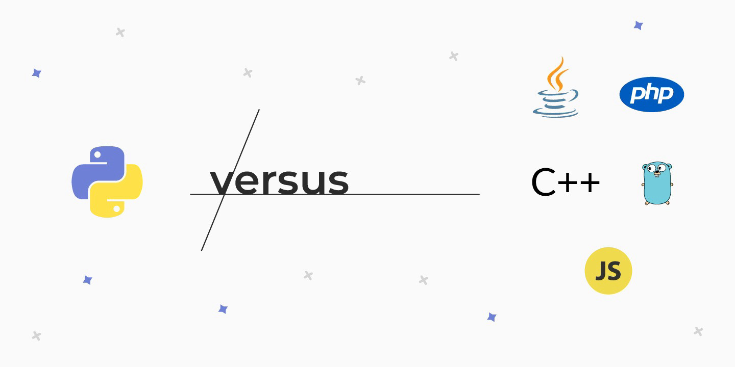 Сравнение Python с Java, PHP, C++, Go и JS